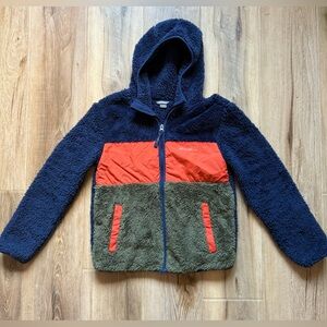 Eddie Bauer Kids Fleece Hoodie - Navy, Olive, and Red